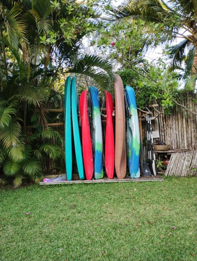 Lucia'S Lagoon House: Free Kayaks And Bikes Bacalar Exterior photo