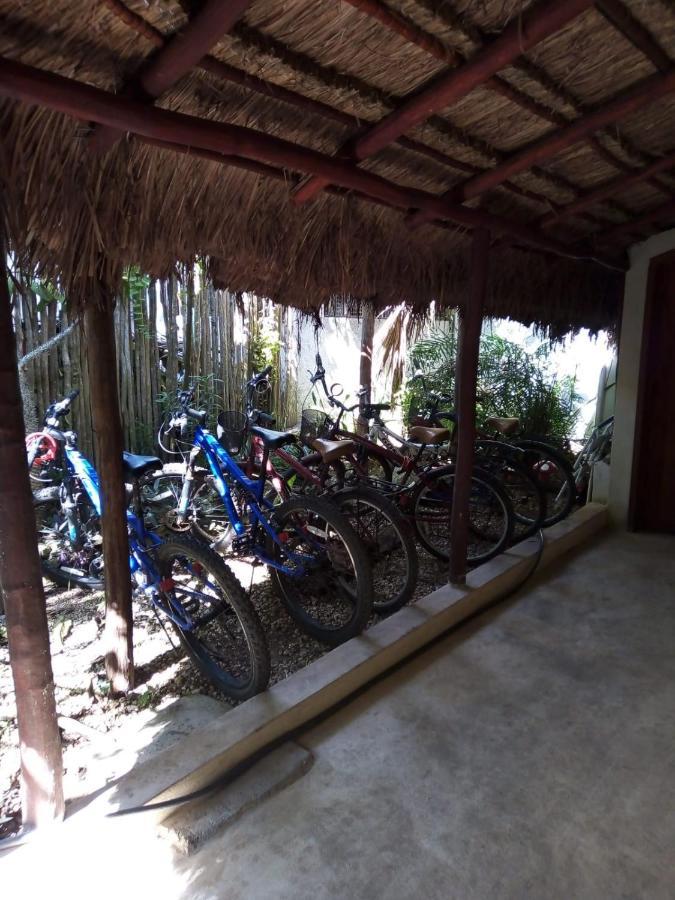 Lucia'S Lagoon House: Free Kayaks And Bikes Bacalar Exterior photo